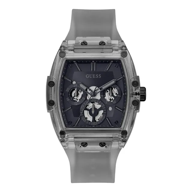 Reloj De 43 Mm Para Hombres - Correa Gris Caja Gris Vvggl
