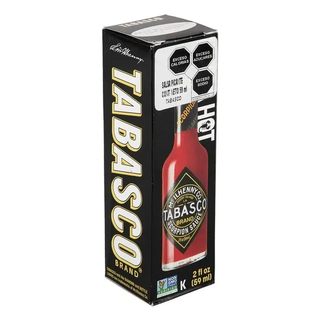 Tabasco Salsa Extra Picante Scorpion Importada 56g