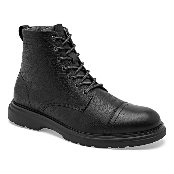 Botin Semivestir En Piel De Flexi Para Hombre Xcf Negro T9