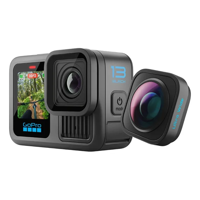Bundle GoPro Hero 13 Black + Lente Ultra Gran Angular