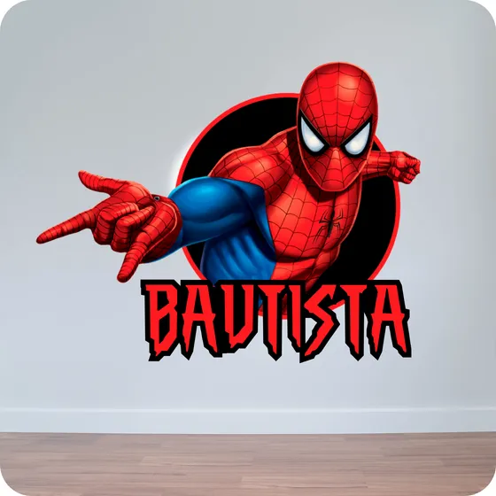 Vinilo Impreso Personalizado Super Heroes 100 Cm