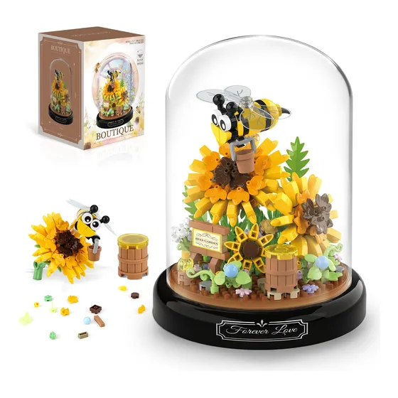 Bloques De Construcción Flores Para Armar Compatible 548pcs