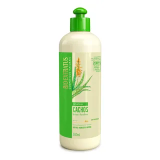 Gelatina Bio Extratus Cachos Define Formato Do Cabelo 500ml Gelatina Bio Extratus Cachos Define Formato Do Cabelo 500ml