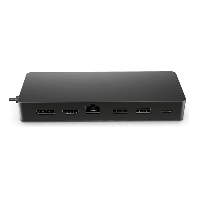 Hub Multipuerto Hp 50h98aa Universal Usb-c En Color Negro