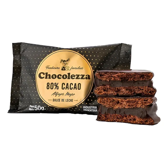 Alfajor Chocolezza 80% Cacao