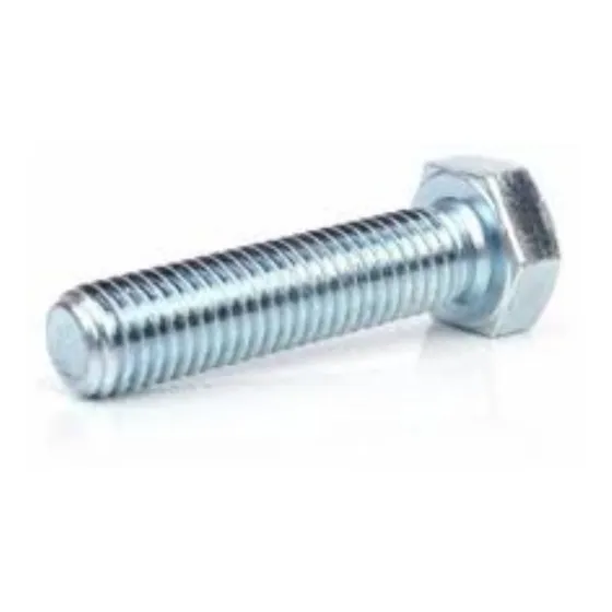 Parafuso Sextavado M12 X 30 Zinc Branco Grau 8.8 - 100