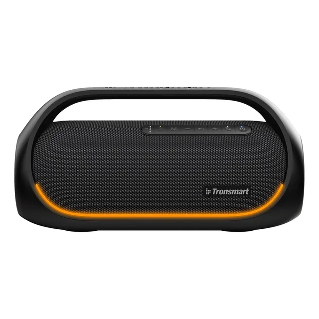 Parlante Tronsmart Bang Bang 60w portátil con bluetooth waterproof negra 5V