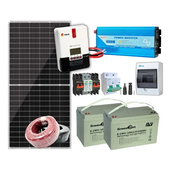 Kit Solar 2200w Planta Solar Para Casa, Finca O Tráiler   