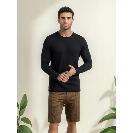 Bermuda Erick Café Para Hombre Croydon