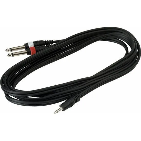 Cable Audio Rcl20914d4 Rockcable 3m 2plug/mini Plug St