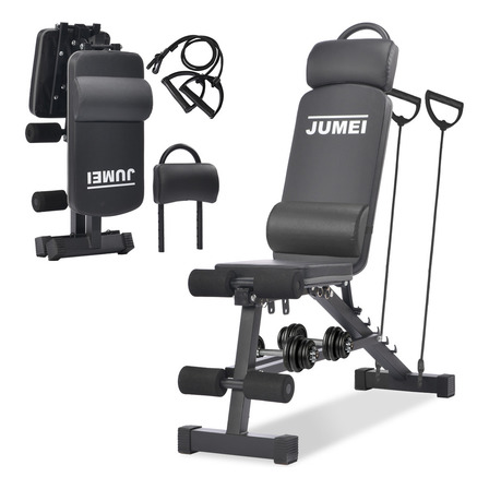 Banco Para Ejercicio Jumei Gym 13 En 1 Con 6 Posiciones De Inclinación Hasta 200kg Máximo Negro Banco Para Ejercicio Jumei Gym 13 En 1 Con 6 Posiciones De Inclinación Hasta 200kg Máximo Negro