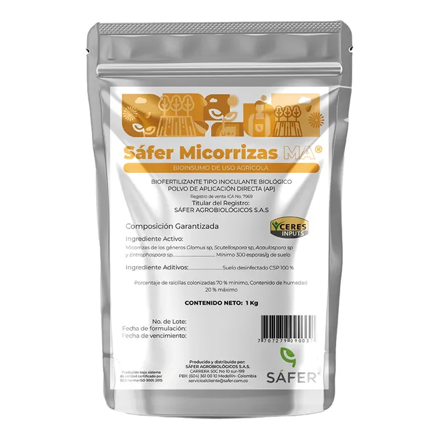 Micorrizas Bioestimulante Radicular En Polvo X Kg