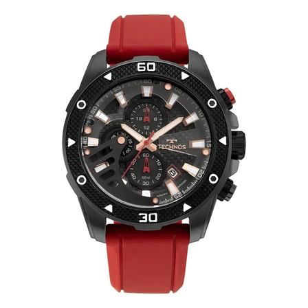 Relógio Masculino Technos Carbon Vermelho Entrega Imediata Cor Da Correia Preto Cor Do Bisel Preto Cor Do Fundo Preto Relógio Masculino Technos Carbon Vermelho Entrega Imediata Cor Da Correia Preto Cor Do Bisel Preto Cor Do Fundo Preto