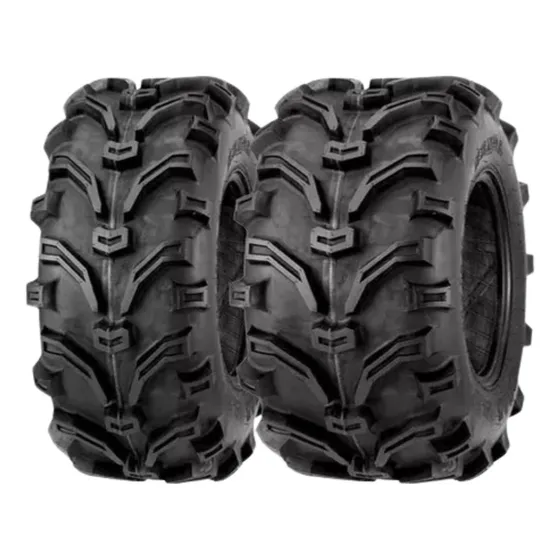 Par Pneu 24x10x11 Traseiro Kenda Quadriciclo Fourtrax 420