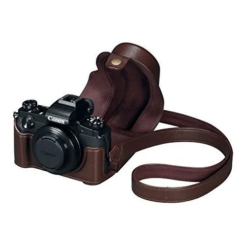 Canon Cameras Us Deluxe Leather Psc6300 Nuevo Estuche Para C