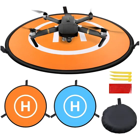 Landing Pad Helipuerto, Pista De Aterrizaje 80 Cm Para Drone