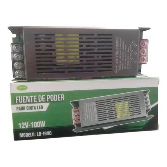 Fuente De Poder Para Cinta Led Ilumven 100w  24v
