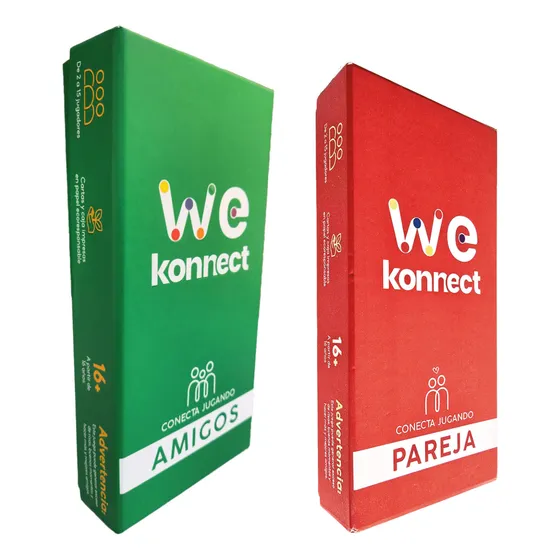 Juego Cartas Kit We Konnect Amigos Y Pareja Conexion