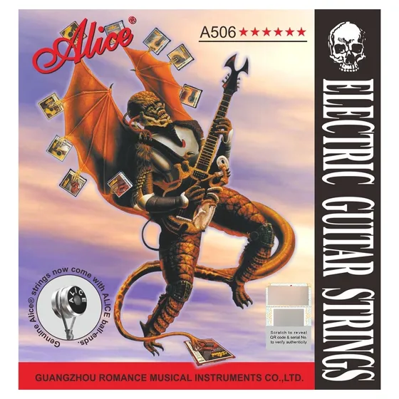 Set De Cuerdas Para Guitarra Eléctrica Alice 