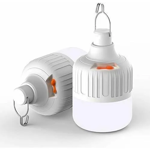 Bombillo Led 60w Recargable Usb Lampara Emergencia 6 Horas