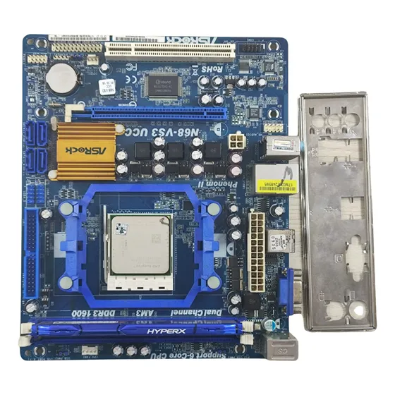 Kit Placa Asrock N68-vs3 Ucc+ Amd Sempron 145 Am3+ 4gb Ddr3