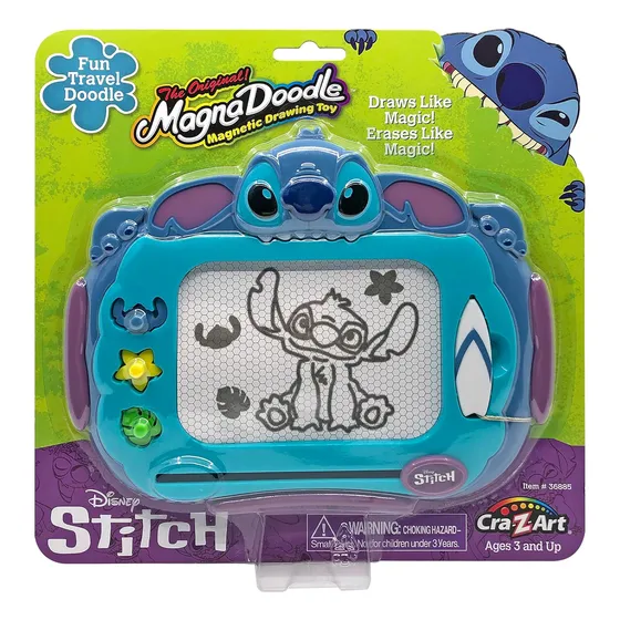 Pizarra Stitch Magna Doodle, 22cm X 28cm, Juguete Para Niños
