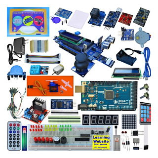 Kit De Inicio Profesional Mega 2560 R3 Compatible Con Arduin Kit De Inicio Profesional Mega 2560 R3 Compatible Con Arduin