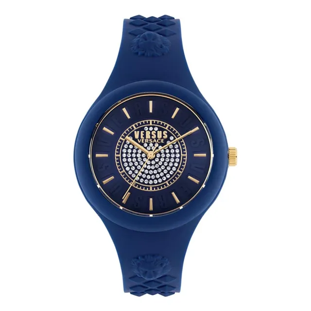 Versus Relojes Versace Para Mujer Azul 39 Mm Colección Fire