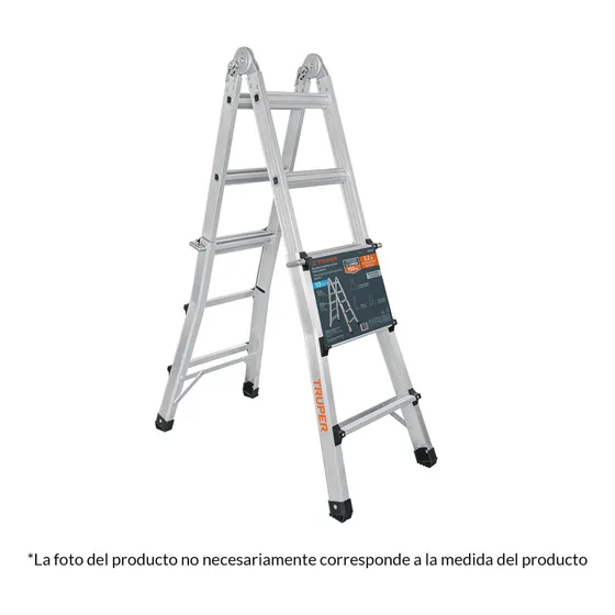 Multiescalera, 4.5 M Carga 150 Kg, Truper 101884 EMT-18