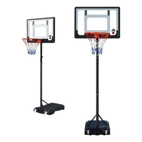 Tablero  De Basketball Con Poste Ajustable Runic 2.1m