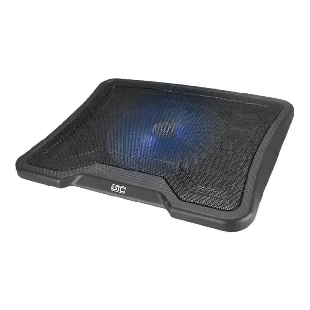 Base Cooler Para Notebook 12-15.6'' Led Cooling Pad Cpg-011 Color Negro LED Azul