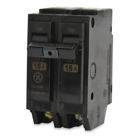 Breaker Ge 2polo 15amp Para Empotrar Tql2115b Cnr-6836