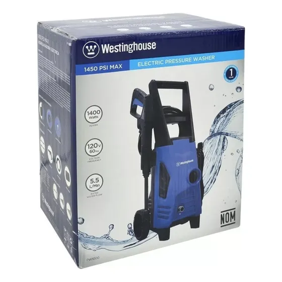 Hidrojet Westinghouse 1450 Psi 1400w Azul Y Negro