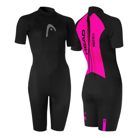 Traje De Neoprene Corto Head Multix Vs Mujer Natación Shorty
