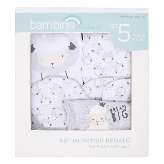 Set 5 Piezas Bambino Mi Primer Regalo