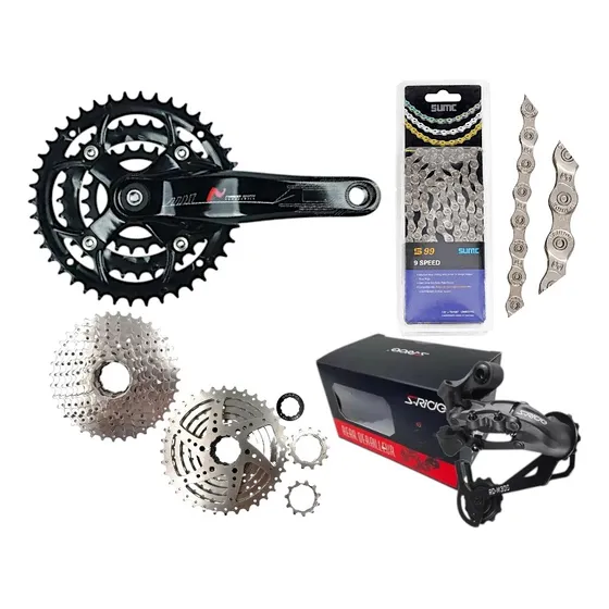 Kit Transmision Bicicleta Mtb 3x9 Velocidades Shimano Hg