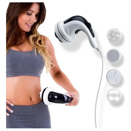 Relaxmedic Massageador Elétrico Orbital 2600 Rotações Cor Branco