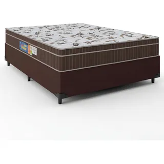 Cama Box Casal Colchão Espuma Orthoface Polar 138x188x63cm Marrom Suporta Até 120kg Por Pessoa Cama Box Casal Colchão Espuma Orthoface Polar 138x188x63cm Marrom Suporta Até 120kg Por Pessoa