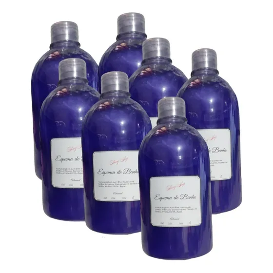 Banho De Espuma 1 Litro Diversas Fragrâncias