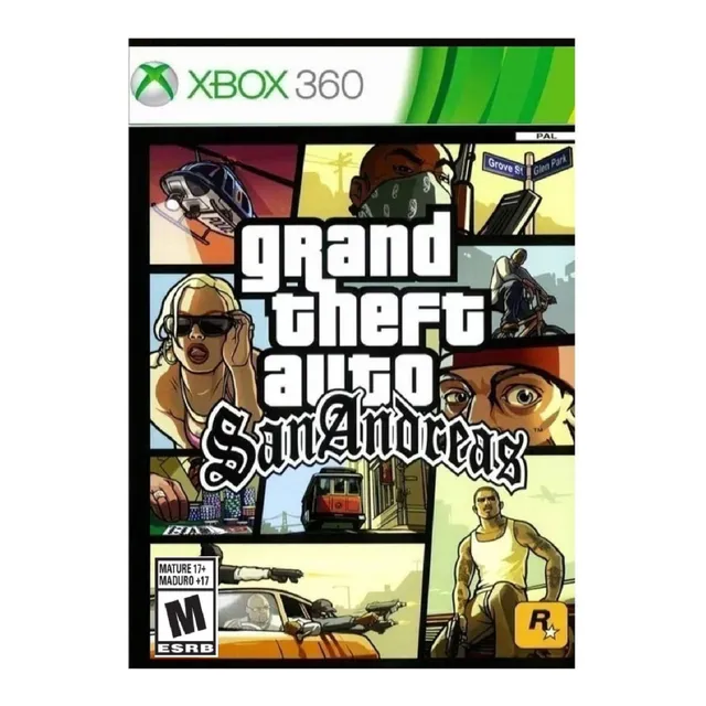 Grand Theft Auto: San AndreasStandard EditionXbox 360(Físico)