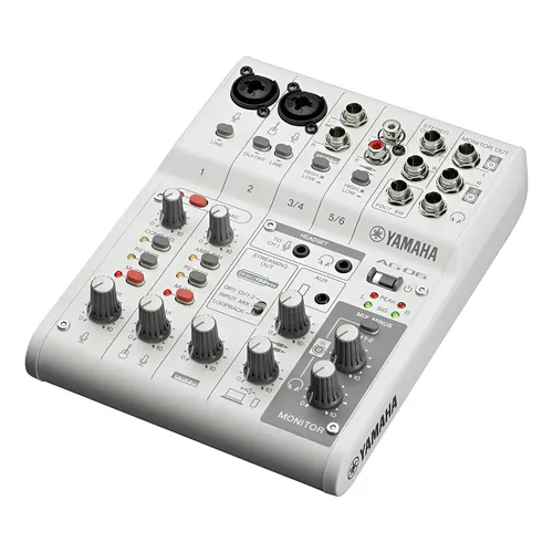 Mesa De Som E Interface Yamaha Ag03mk2 Musica Lives Podcast USB