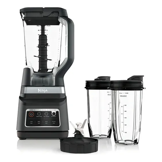 Ninja - Licuadora Profesional Plus Duo Con Auto-iq - Db751a Gris