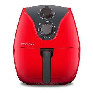 Multilaser Gourmet Air Fryer Ce084 4l 1500w Vermelho Multilaser Gourmet Air Fryer Ce084 4l 1500w Vermelho