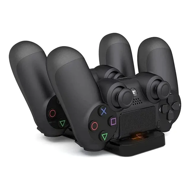 Controlador de doble cargador Base Dock Playstation Ps4 - Dobe