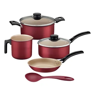 Jogo De Panelas Turim Em AlumĂnio Com Revestimento Em Antiaderente Starflon Max Vermelho 5 Peças Tramontina Jogo De Panelas Turim Em AlumĂnio Com Revestimento Em Antiaderente Starflon Max Vermelho 5 Peças Tramontina
