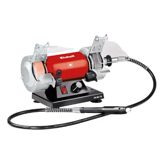 Amoladora De Banco C/flexible 120w -75mm Th-xg 75 Einhell
