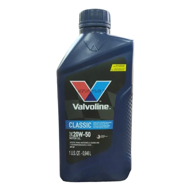 Aceite 20w50 Mineral Valvoline