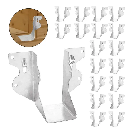 20 Perchas Para Vigas De 2 X 4, Calibre 20, Galvanizadas, Pa