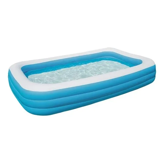 Piscina Familiar Grande 305 X 183 X 56 Cm Bestway + Inflador