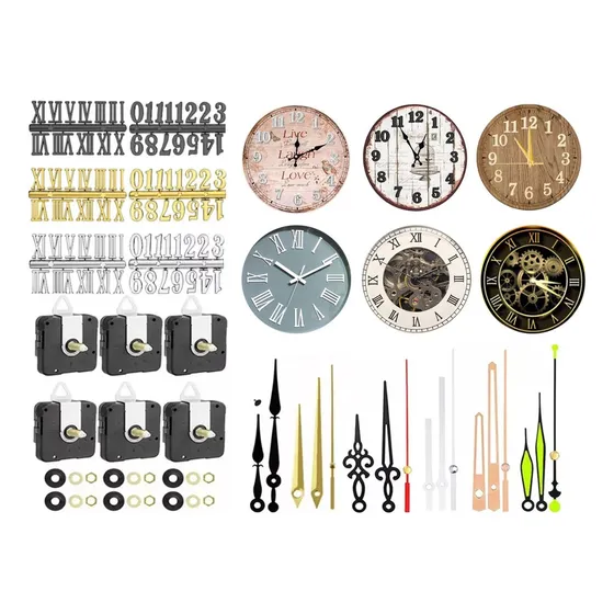 Mecanismo De Movimiento Para Reloj De Alto Torque, 6 Piezas